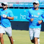 Mahendra singh dhoni and kedar jadhav